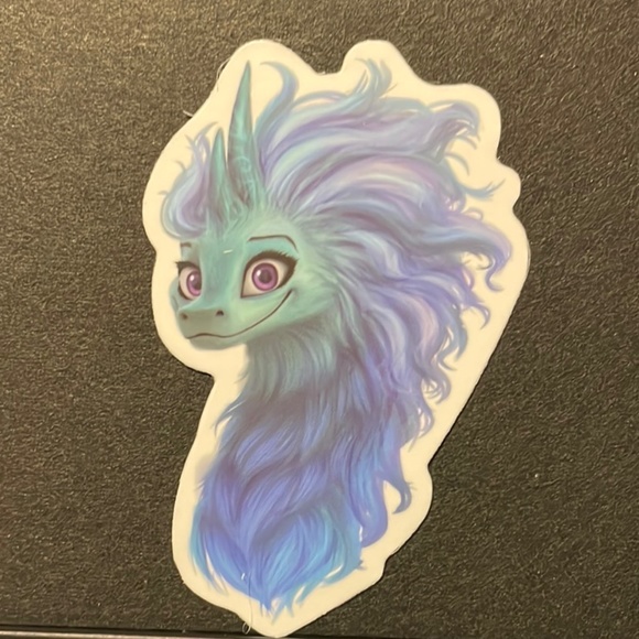 RAYA THE LAST DRAGON STICKER - Picture 1 of 1